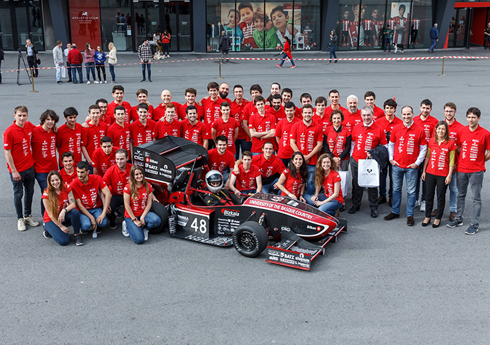 Foto Dassault Systèmes colabora con el equipo Formula Student Bizkaia de la Universidad del País Vasco para competir en el Fórmula Student.